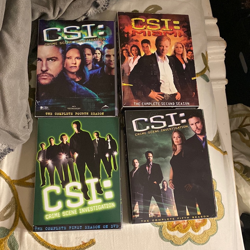 CSI brand new dvds